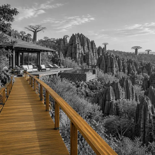 Madagascar tsingy landscapes for luxury travellers seeking refined stays