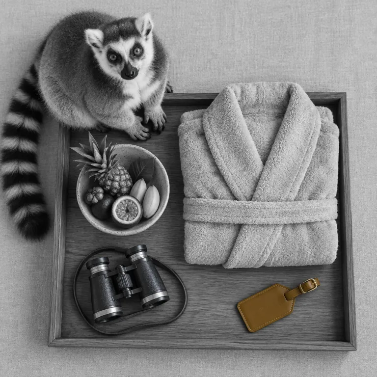 Lemur Madagascar luxury stays: where refined hotels meet wild primates