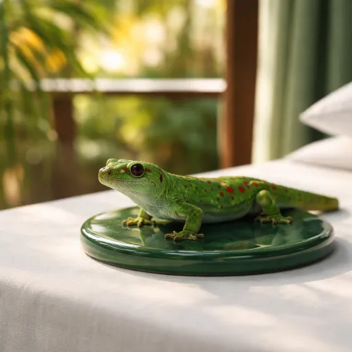 Elegant stays in Madagascar for travelers intrigued by the giant Madagascar day gecko